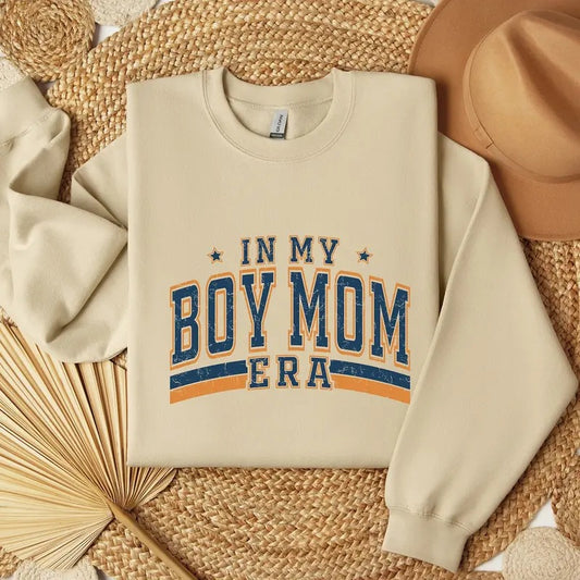In My Boy Mom Era Sweatshirt, Boy Mama Tshirt, Boy Mom Club, Boy Mom Tshirt, New Mom Gift, Gender Reveal, Expecting Mom Gift