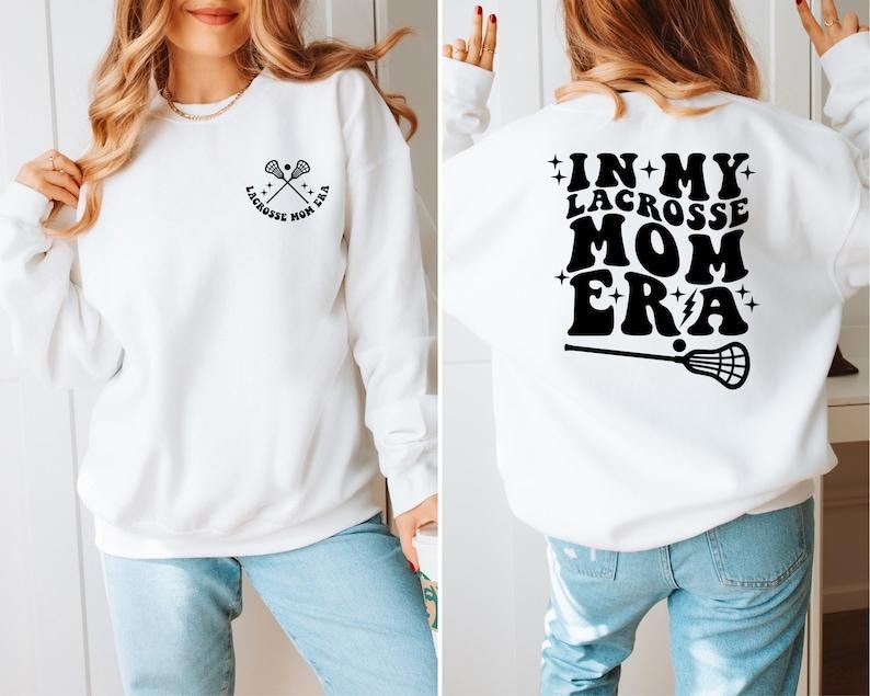 In My Lacrosse Mom Era Sweatshirt, Mama Hoodie, Retro Game Day Crewneck, Proud Lacrosse Mom Shirt, Goalkeeper Mom Hoodie,Team Mom  T-shirt, sweater and Hoodie