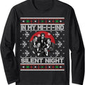 In My Mind Silent Night Ugly Christmas Xmas Family Sweater Long Sleeve T-Shirt Hoodie, Sweatshirt | CoreVibeTees.com