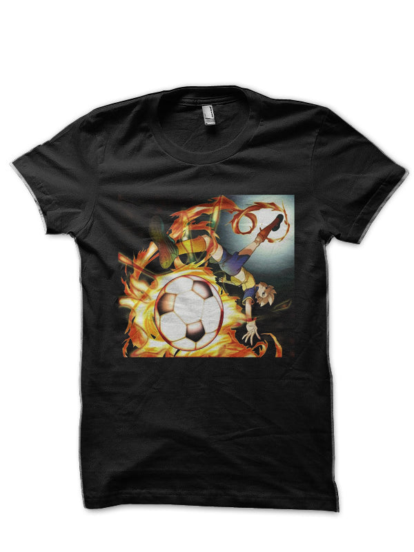 Inazuma Eleven Black T-Shirt Style001 Hoodie, Sweatshirt | CoreVibeTees.com