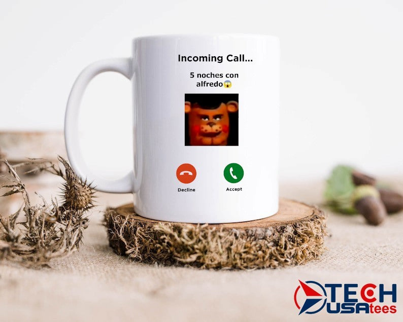 Incoming call 5 noches con alfredo Freddy Fazbear shirt