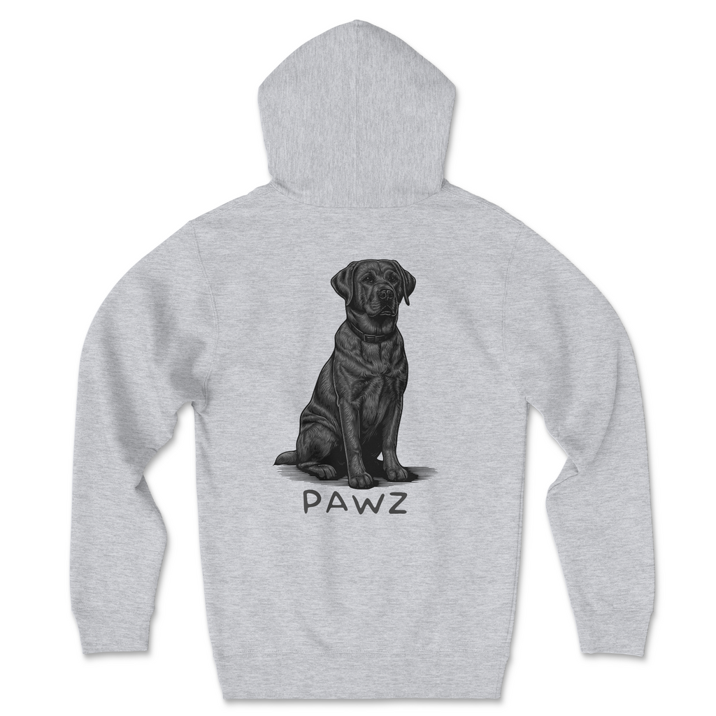 Black Labrador Retriever (Adult Hoodie) T-Shirts, Sweatshirt | CoreVibeTees.com (Image 1)