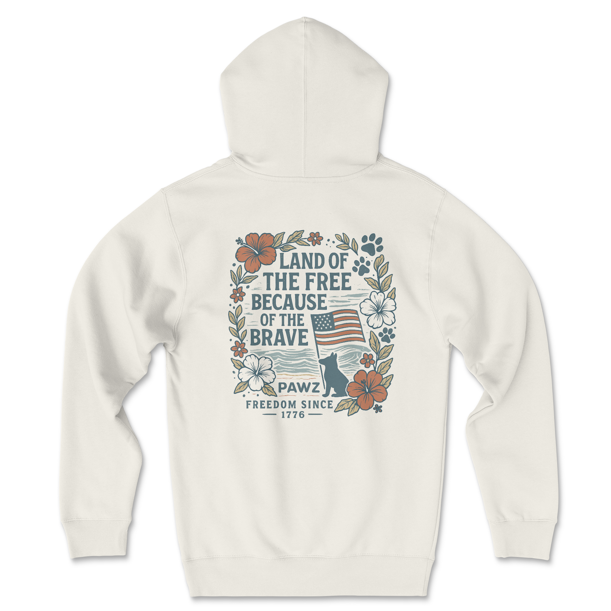 Land Of The Free (Adult Hoodie) T-Shirts, Sweatshirt | CoreVibeTees.com (Image 1)
