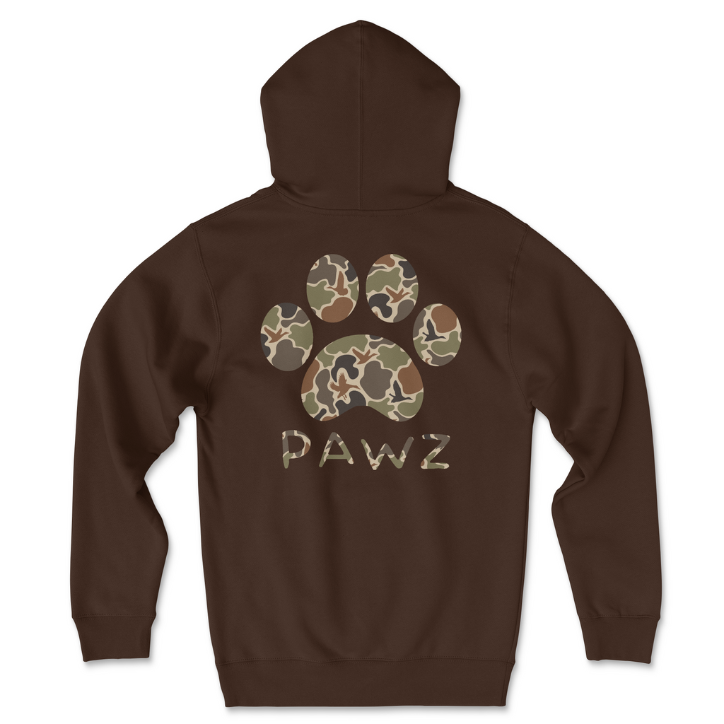 Duck Camo Dark - Brown (Adult Hoodie) T-Shirts, Sweatshirt | CoreVibeTees.com (Image 1)