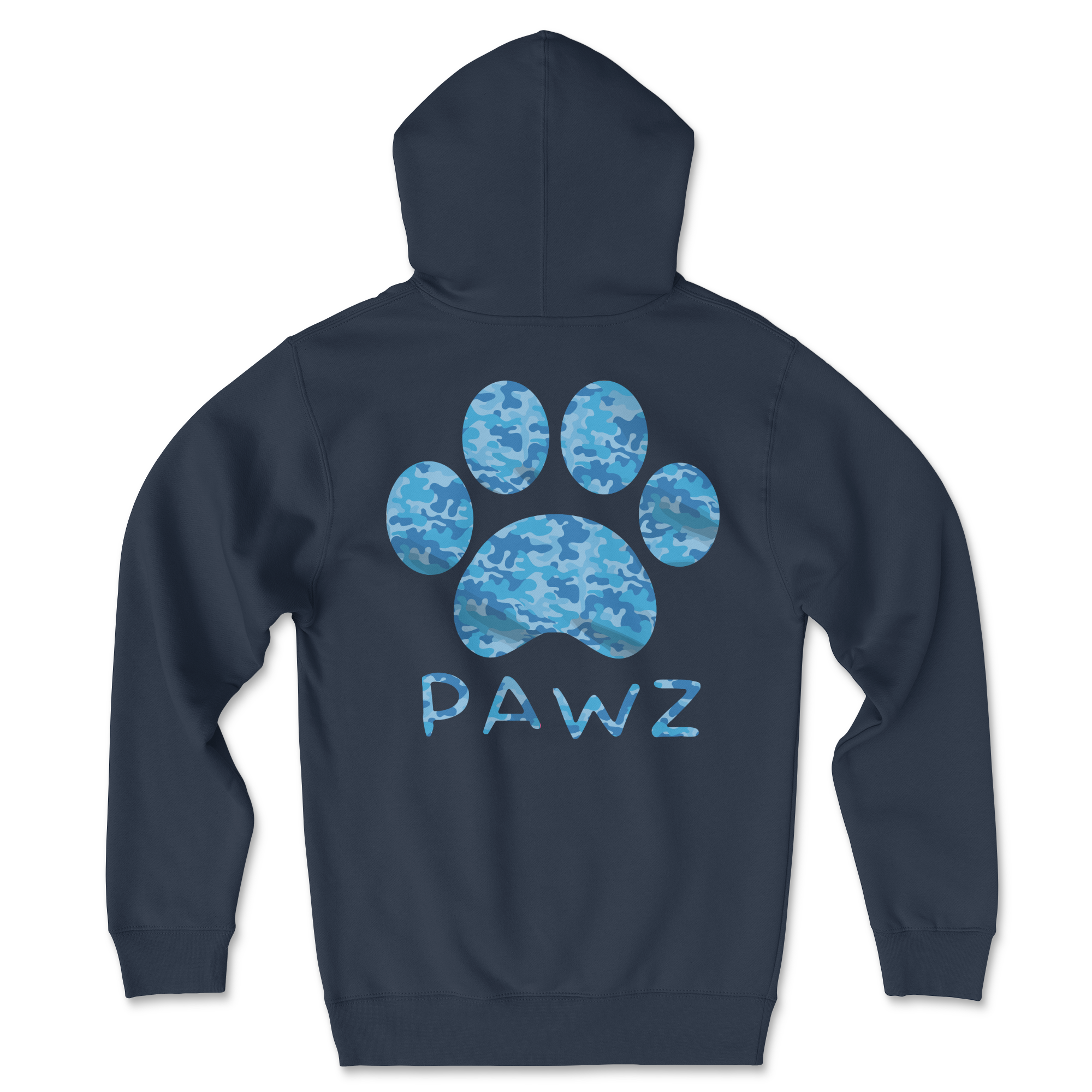 Ocean Camo (Adult Hoodie) T-Shirts, Sweatshirt | CoreVibeTees.com (Image 1)