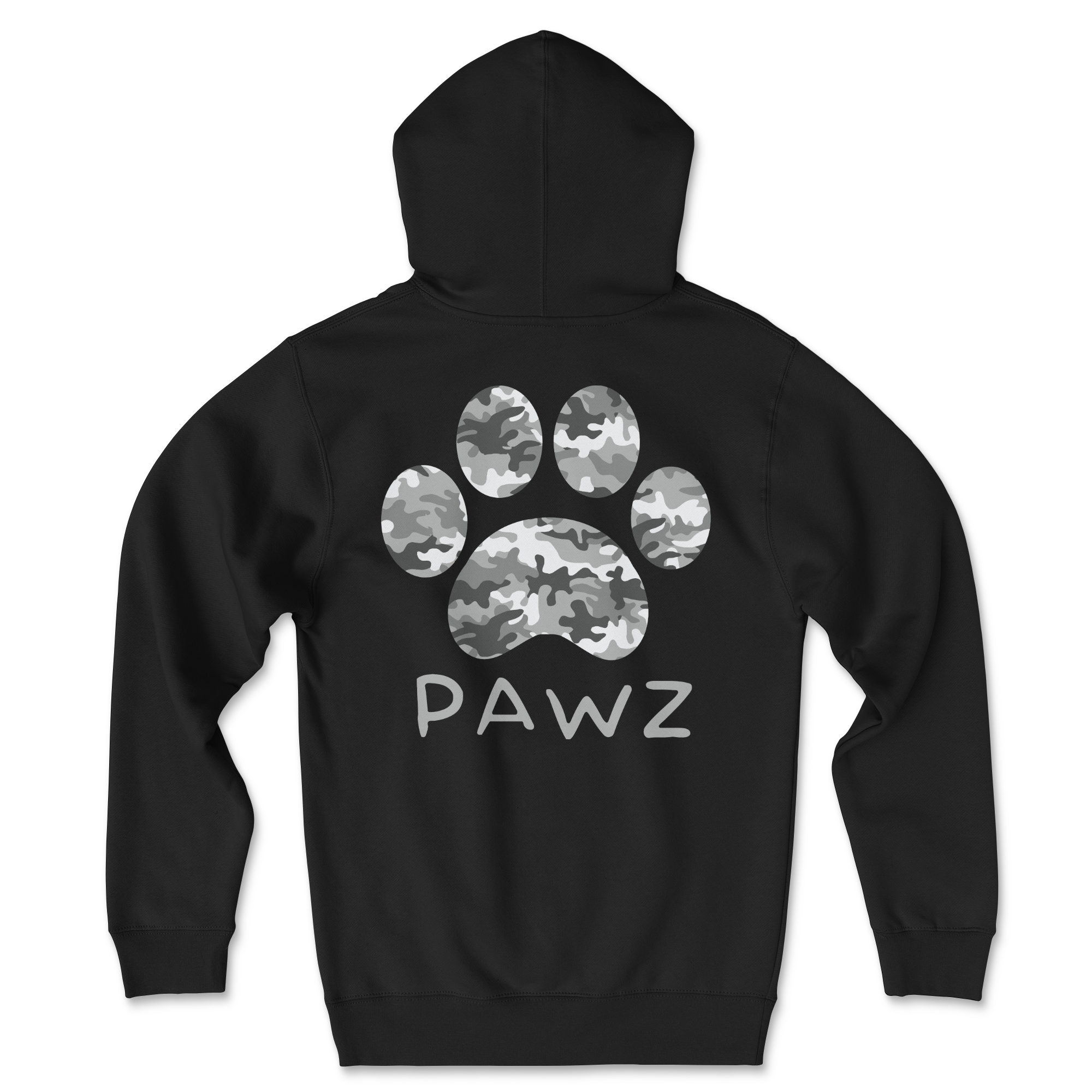 Gray Camo (Adult Hoodie) T-Shirts, Sweatshirt | CoreVibeTees.com (Image 1)