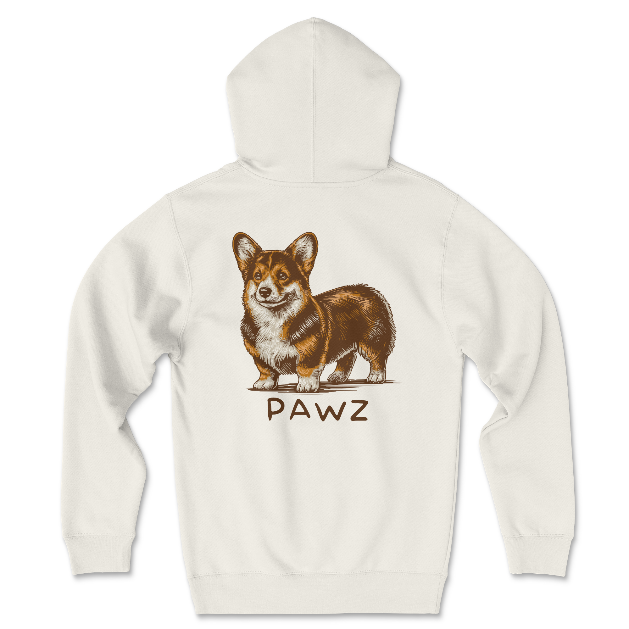 Corgi (Adult Hoodie) T-Shirts, Sweatshirt | CoreVibeTees.com (Image 1)