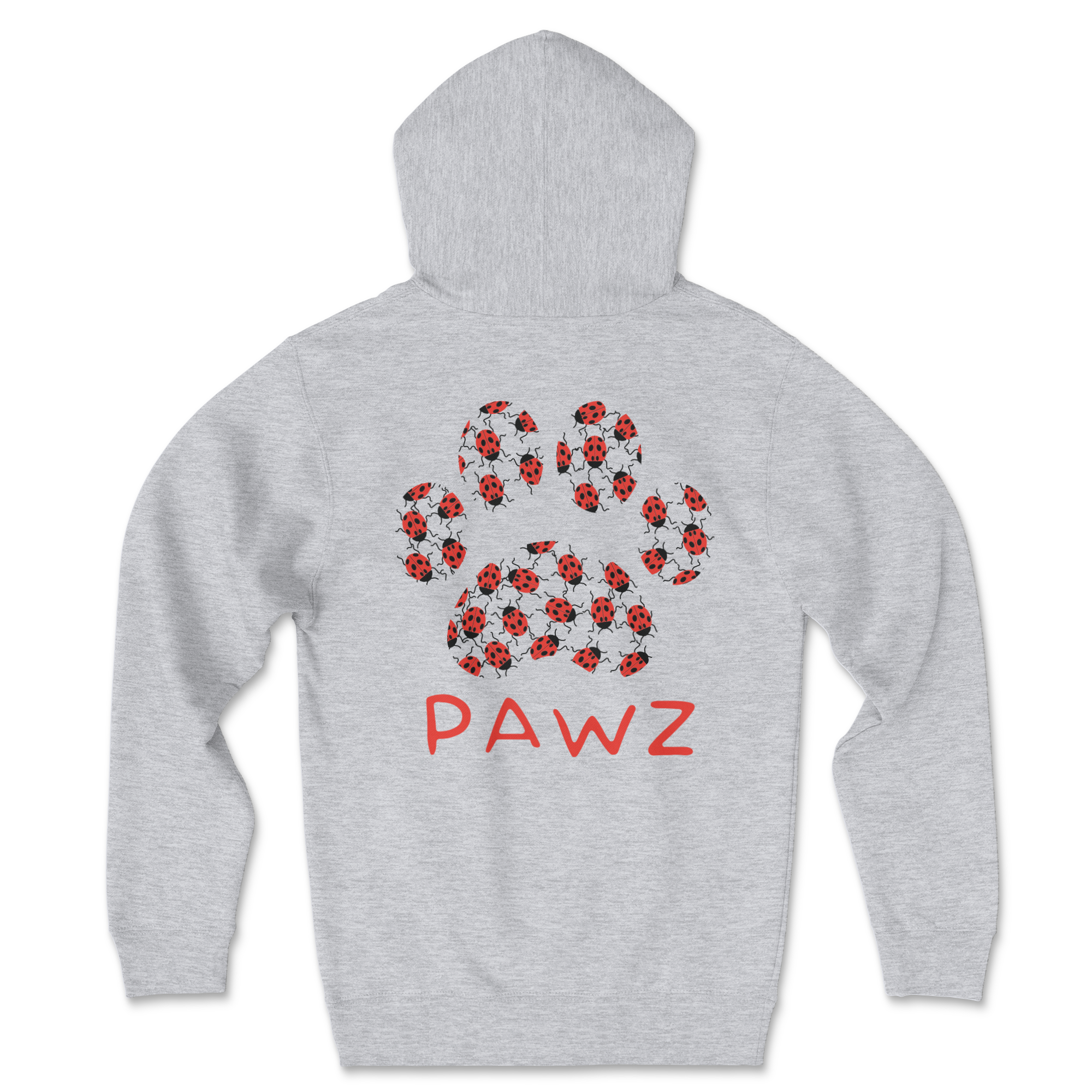 Lady Bug Paw (Adult Hoodie) T-Shirts, Sweatshirt | CoreVibeTees.com (Image 1)
