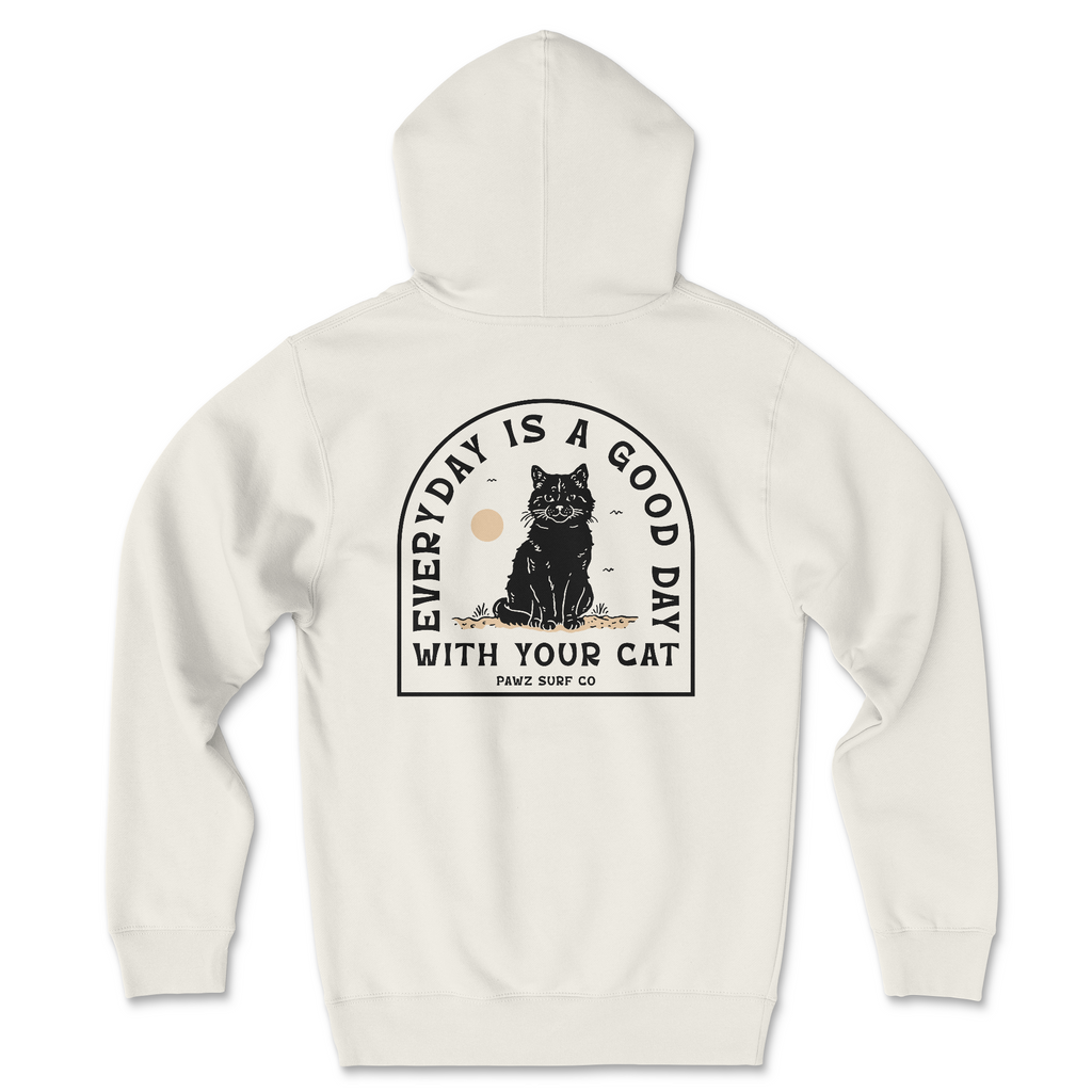 Good Day - Natural (Adult Hoodie) T-Shirts, Sweatshirt | CoreVibeTees.com (Image 1)