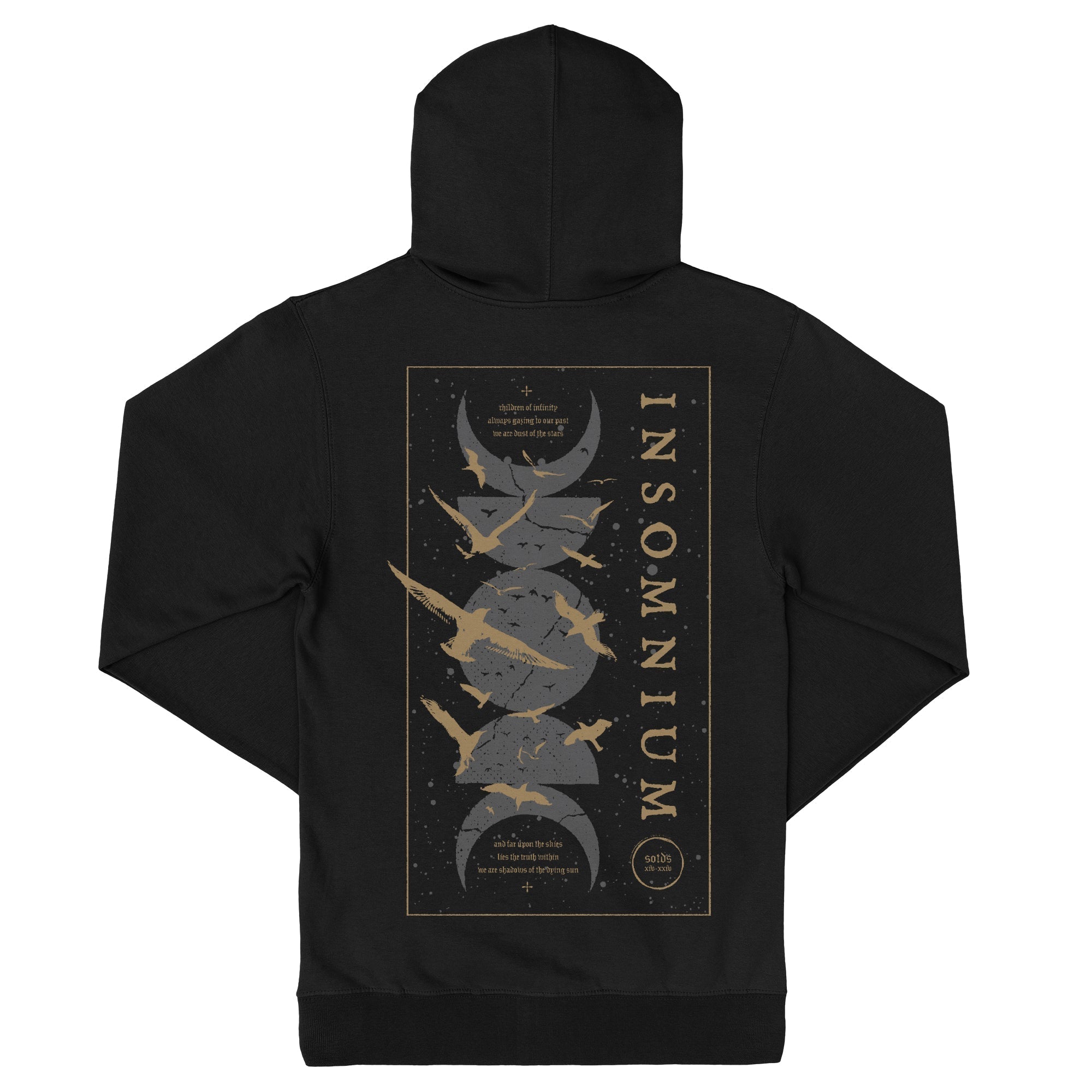 Insomnium - Beyond The Shadows zip-up hoodie T-Shirts, Sweatshirt | CoreVibeTees.com (Image 3)