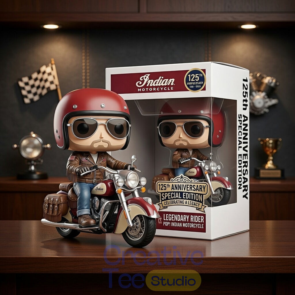 Indian Motorcycle 125th Anniversary Pop Figure