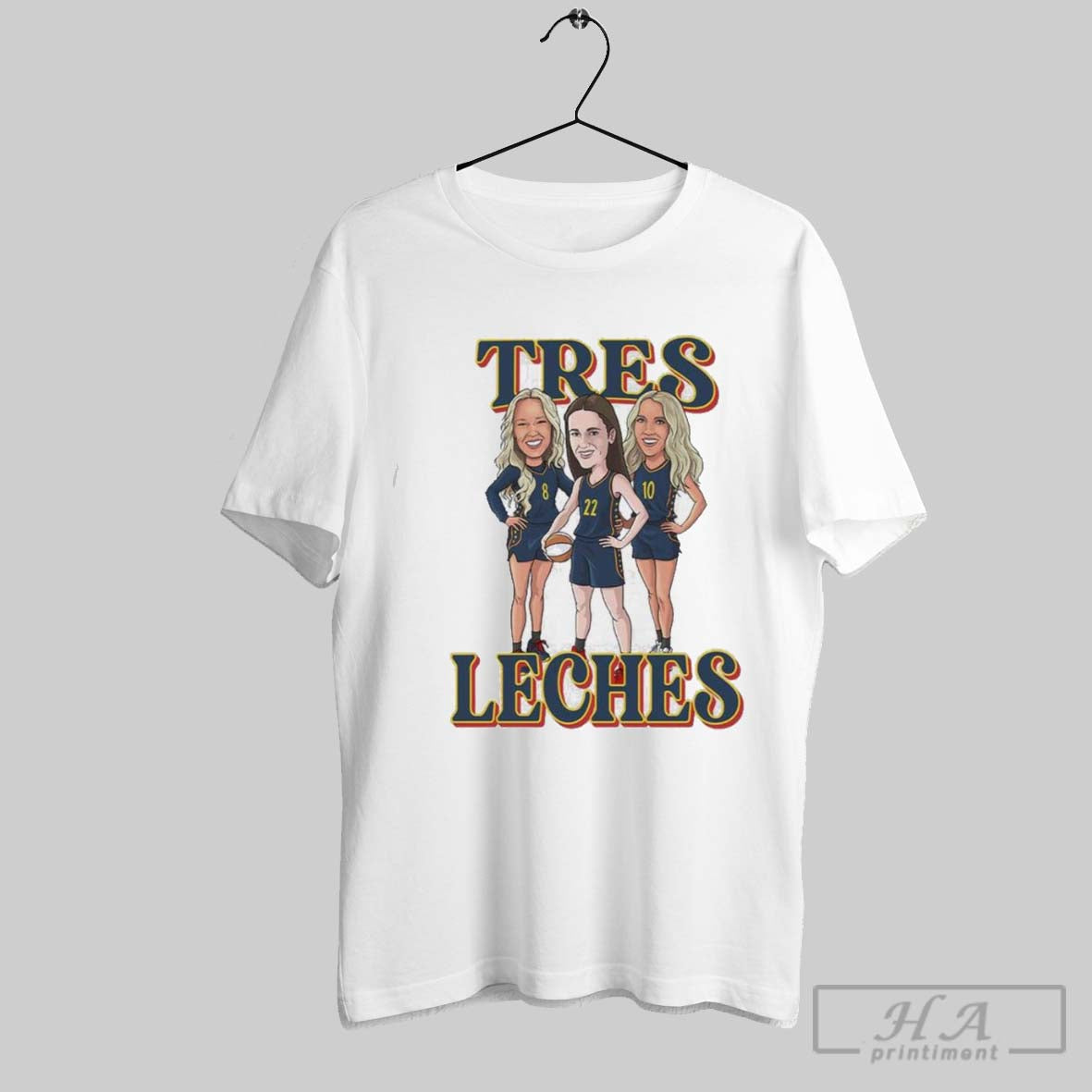 Indiana Fever Tres Leches Unisex T Shirt Hoodie, Sweatshirt | CoreVibeTees.com