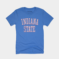 Retro Indiana State Blue and Red Tee Hoodie, Sweatshirt | CoreVibeTees.com