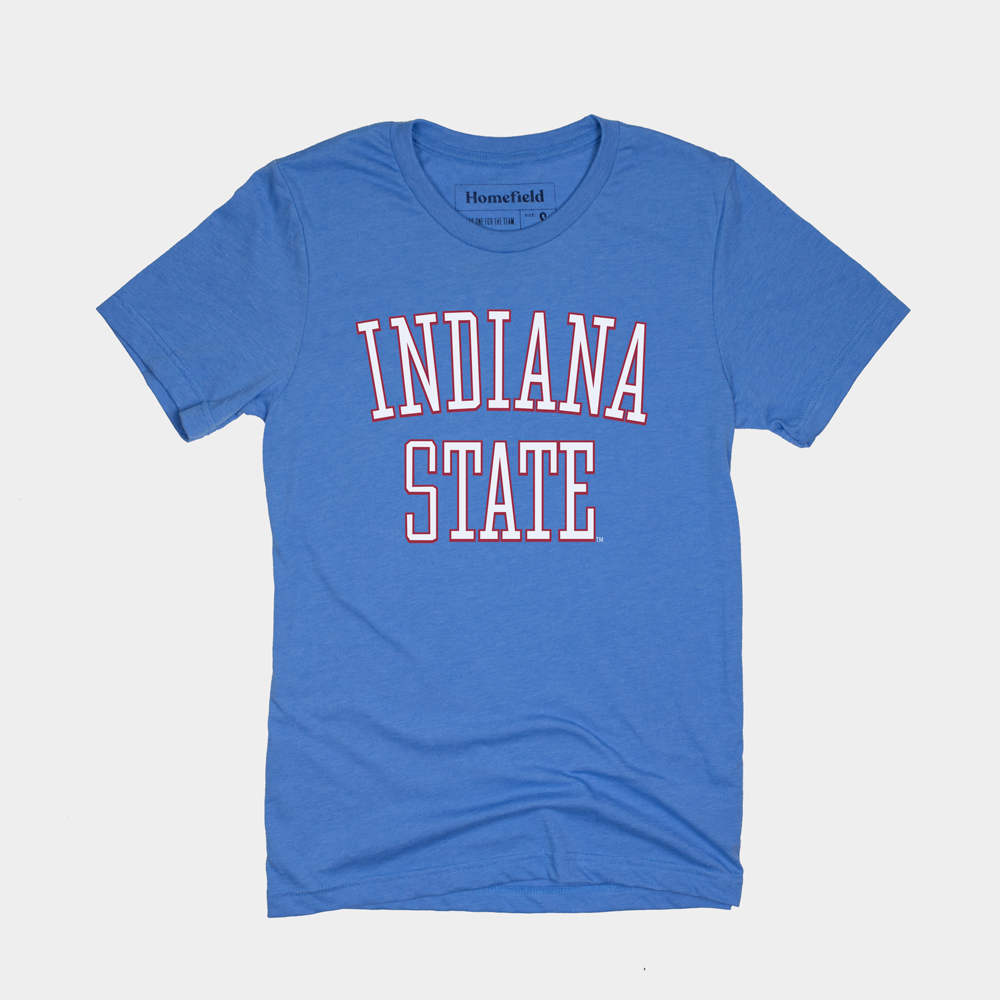 Retro Indiana State Blue and Red Tee Style001 Hoodie, Sweatshirt | CoreVibeTees.com