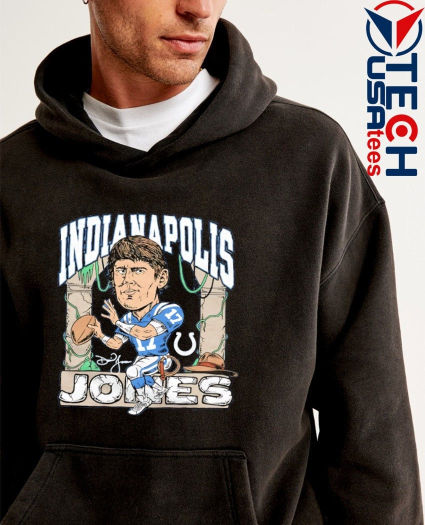 Indianapolis Colts Quarterback Daniel Jones signature shirt