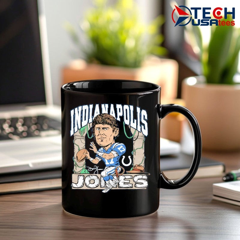 Indianapolis Colts Quarterback Daniel Jones signature shirt