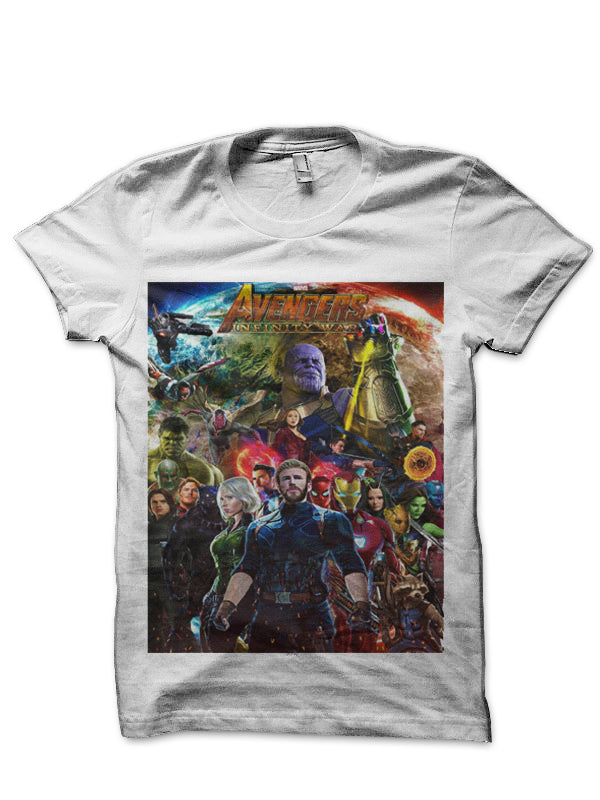Infinity War White T-Shirt Style004 Hoodie, Sweatshirt | CoreVibeTees.com