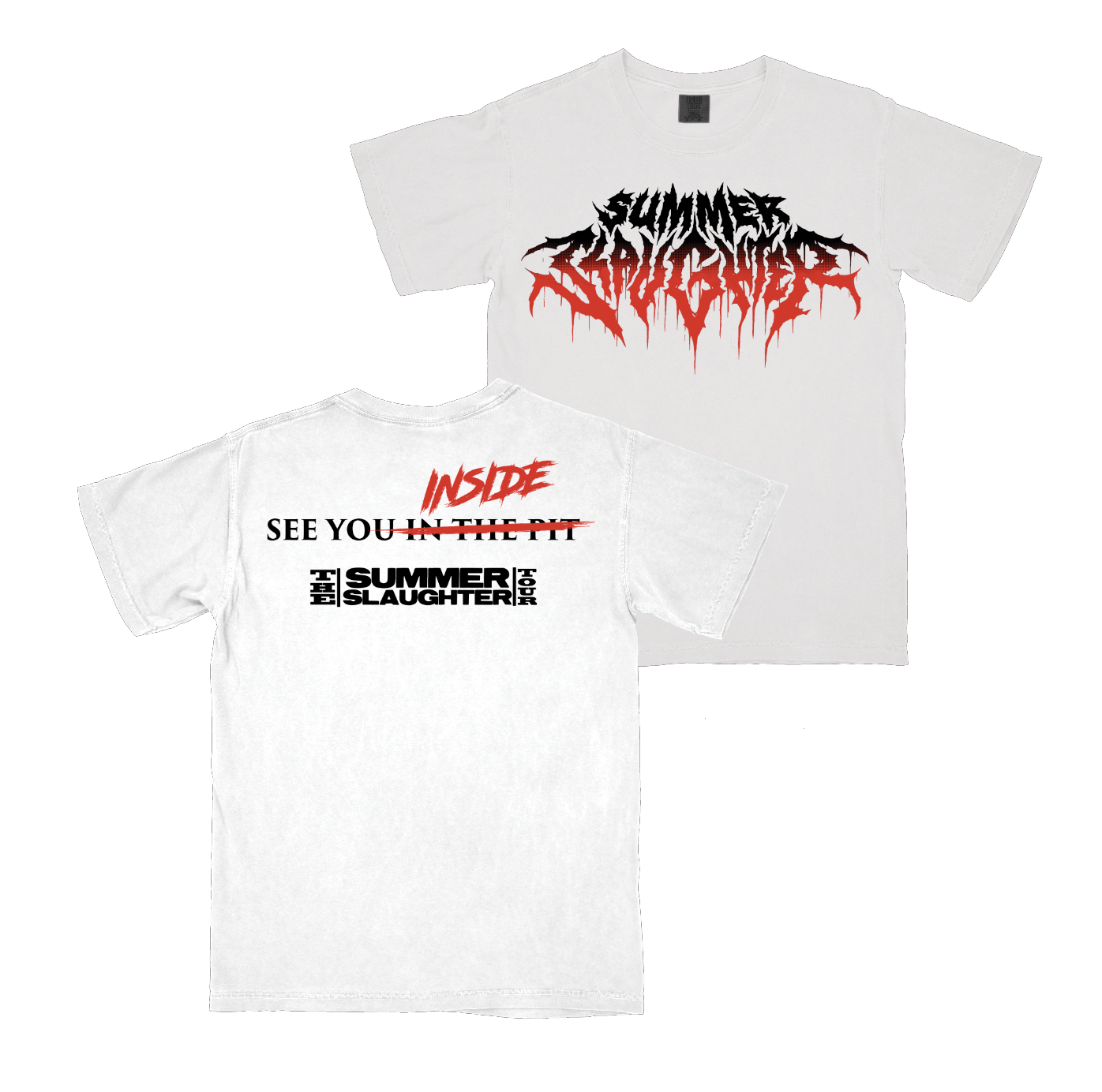 Summer Slaughter - Logo Tee Hoodie, Sweatshirt | CoreVibeTees.com (Image 1)