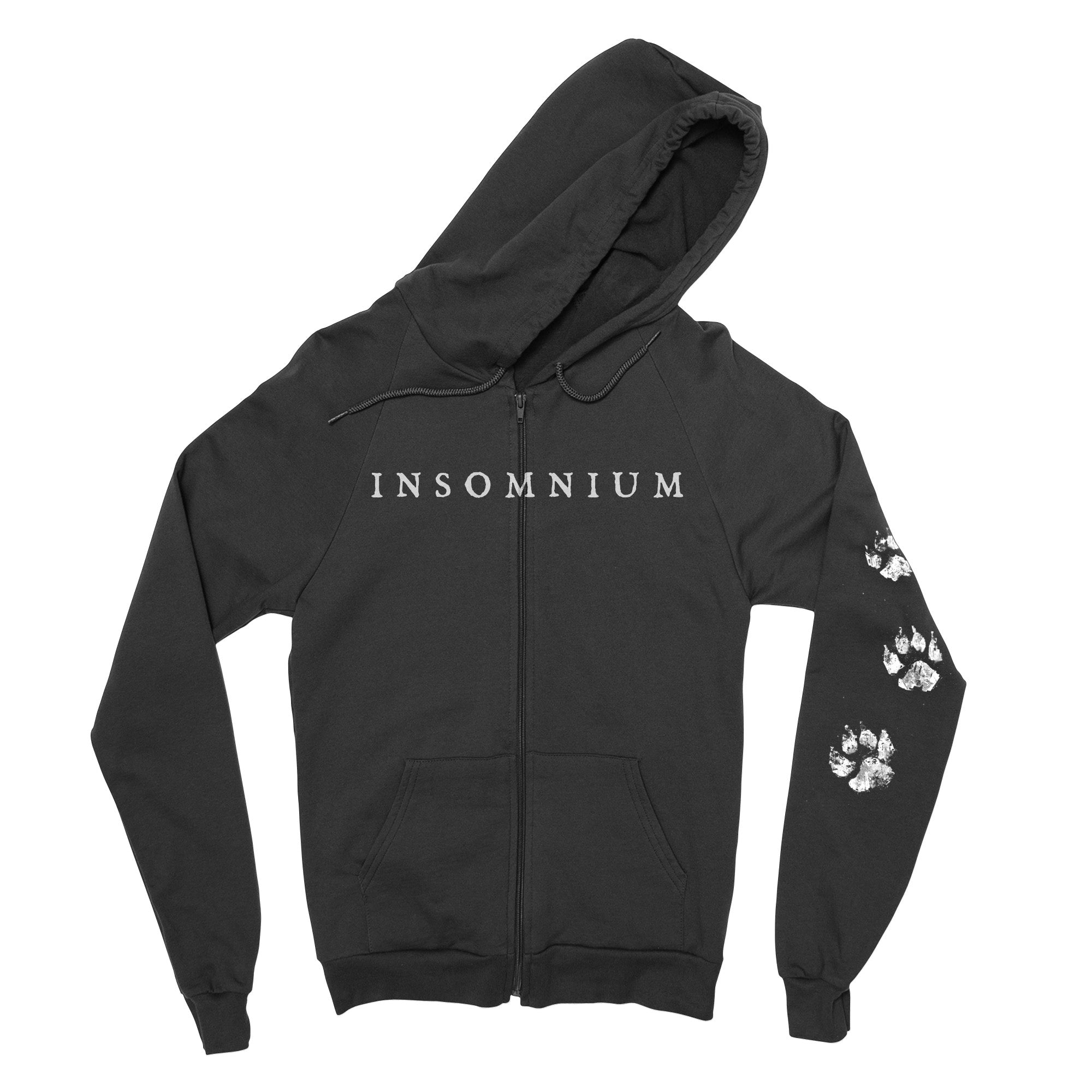 Insomnium - Wolf zip-up hoodie T-Shirts, Sweatshirt | CoreVibeTees.com (Image 2)