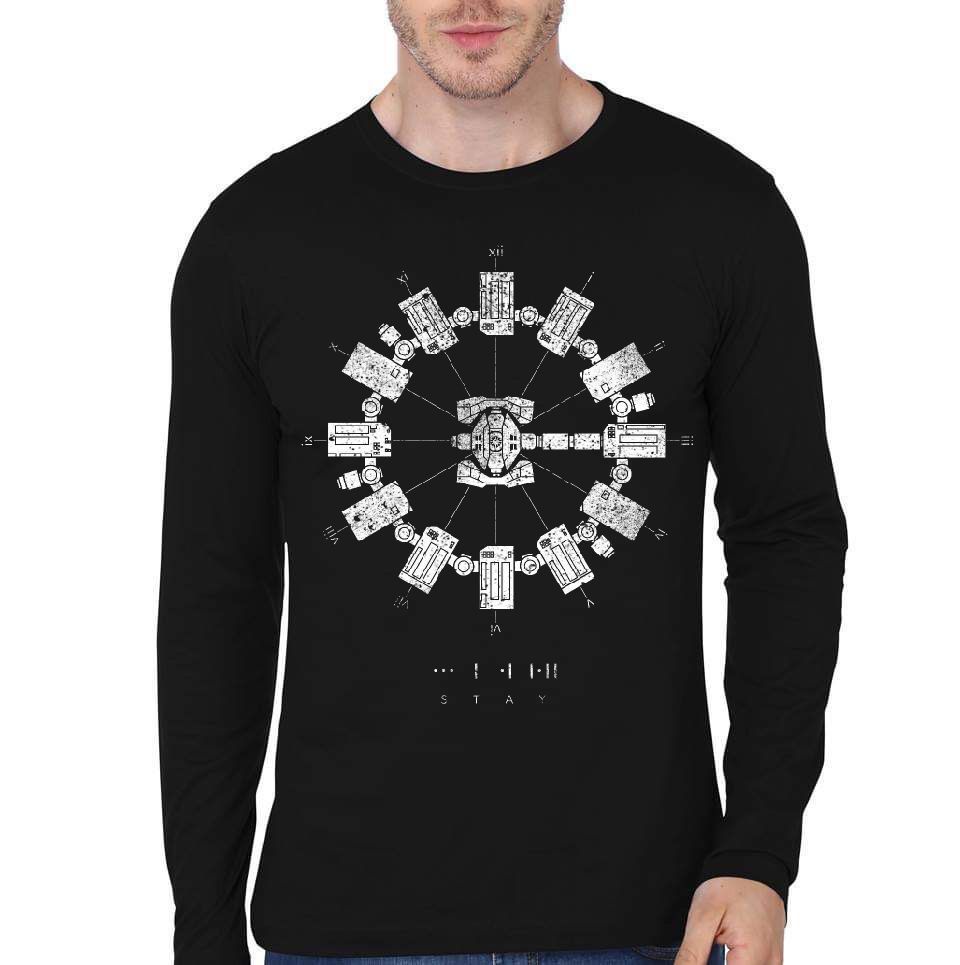 Interstellar Stay Full Sleeve T-Shirt Hoodie, Sweatshirt | CoreVibeTees.com