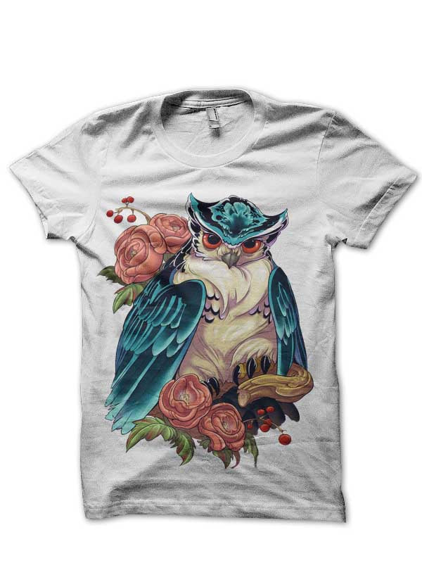 Tattooist Irezumi Owl T-Shirt Hoodie, Sweatshirt | CoreVibeTees.com