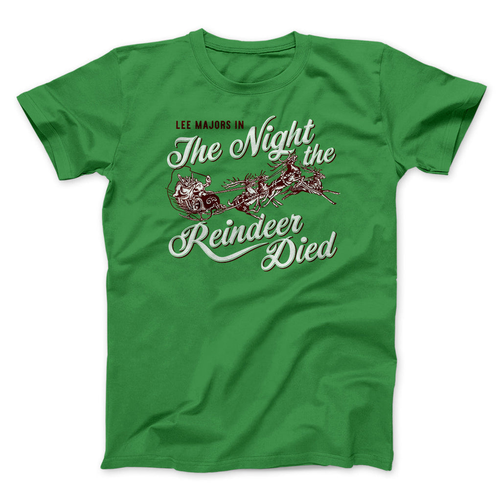 The Night The Reindeer Died Funny Movie Men/Unisex T-Shirt Hoodie, Sweatshirt | CoreVibeTees.com (Image 4)