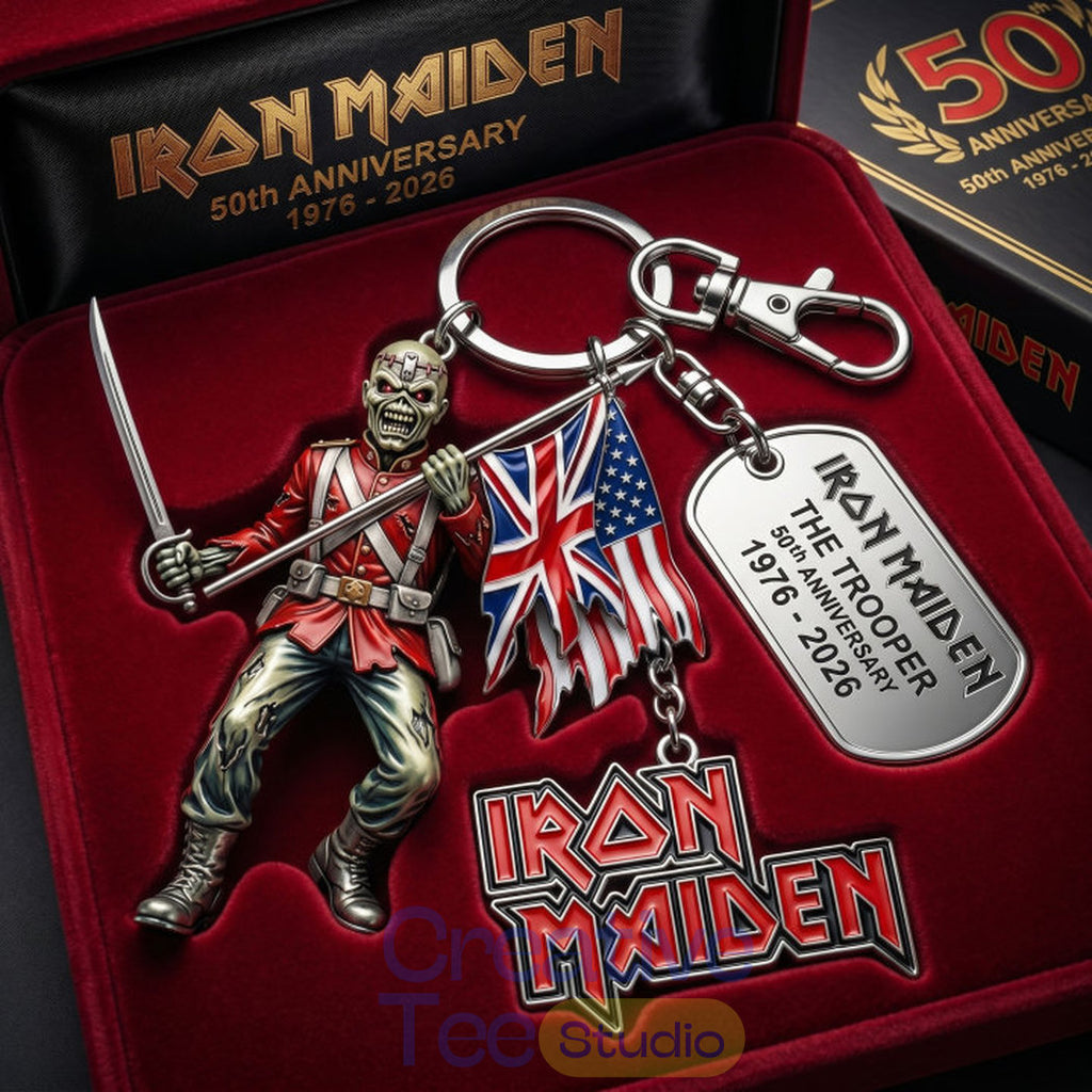 Iron Maiden 50th Anniversary Collector’s Keychain