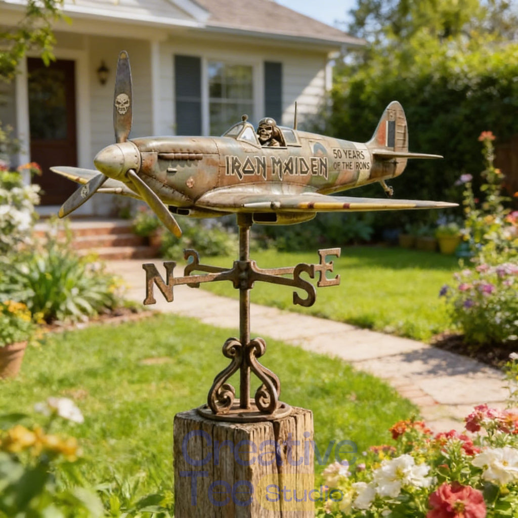 Iron Maiden 50th Anniversary Garden Wind Spinner