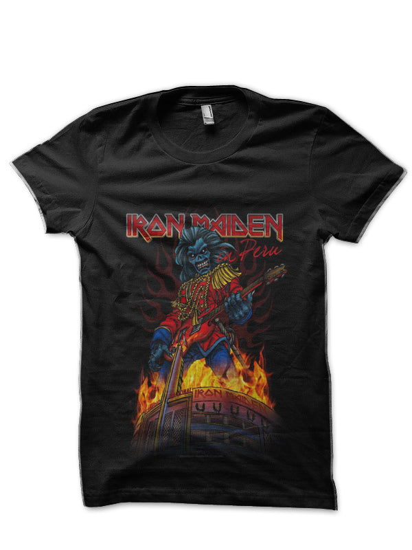 Iron Maiden Black T-Shirt Style004 Hoodie, Sweatshirt | CoreVibeTees.com
