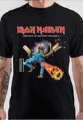 Iron Maiden Black T-Shirt Style002 Hoodie, Sweatshirt | CoreVibeTees.com