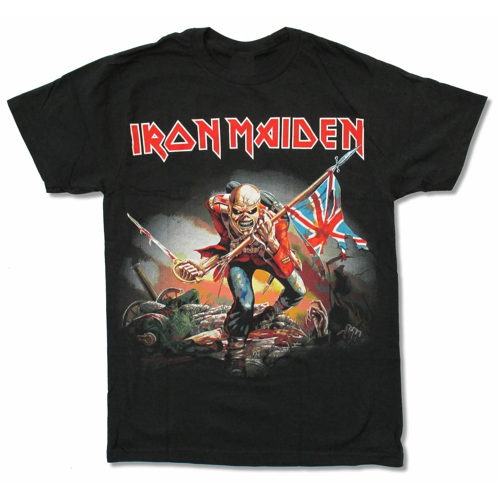 Iron Maiden Trooper T-Shirt Hoodie, Sweatshirt | CoreVibeTees.com