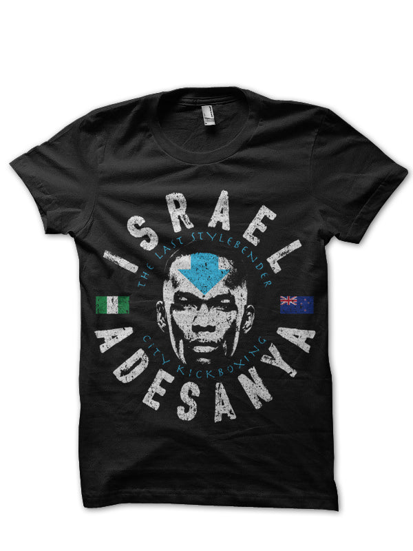 Israel Adesanya Black Half Sleeve T-Shirt Style001 Hoodie, Sweatshirt | CoreVibeTees.com