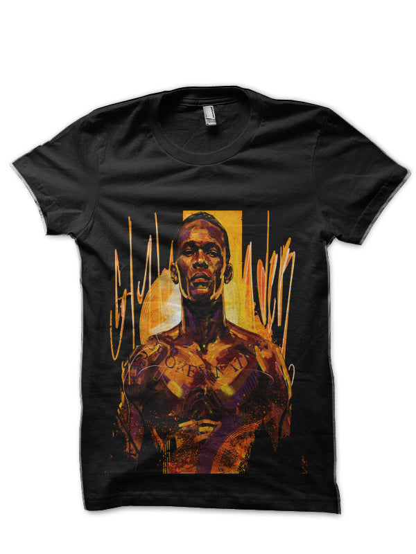 Israel Adesanya Black T-Shirt Style008 Hoodie, Sweatshirt | CoreVibeTees.com