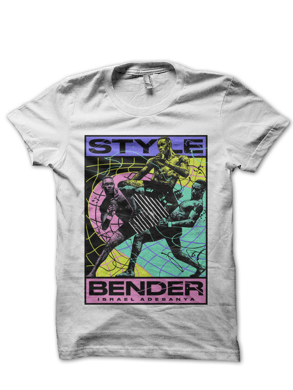Israel Adesanya White Half Sleeve T-Shirt Hoodie, Sweatshirt | CoreVibeTees.com