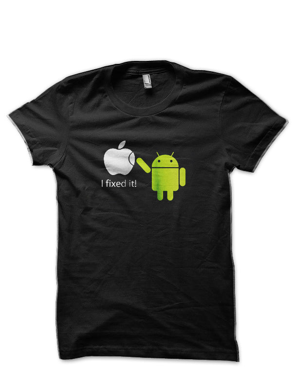 I Fixed It Black T-Shirt Hoodie, Sweatshirt | CoreVibeTees.com