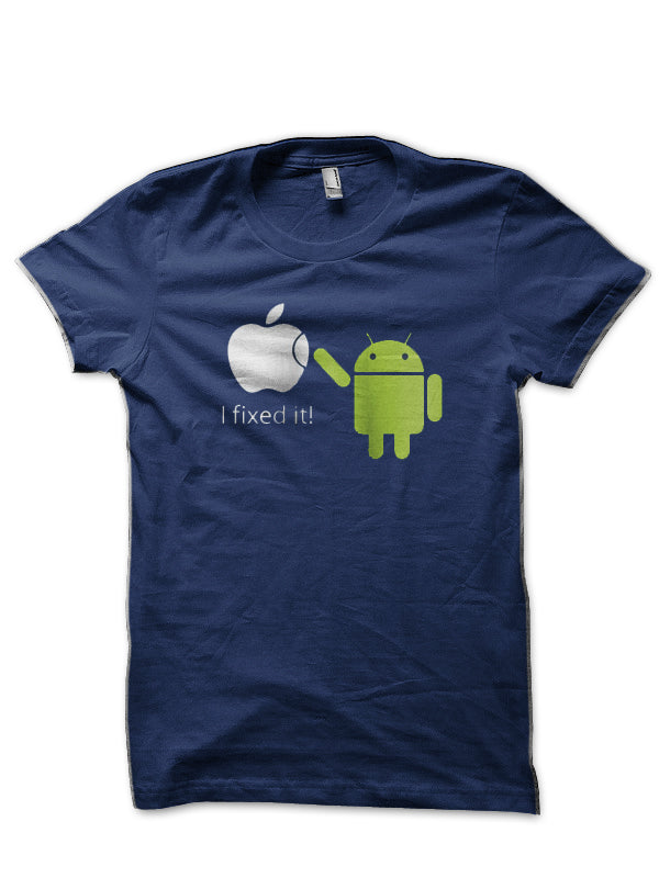 I Fixed It Navy Blue T-Shirt Hoodie, Sweatshirt | CoreVibeTees.com