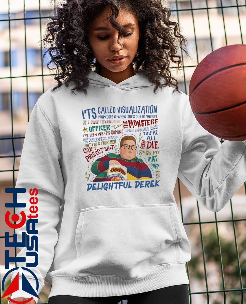 It’s called visualization Delightful Derek shirt