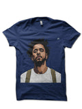 J. Cole Navy Blue T-Shirt Hoodie, Sweatshirt | CoreVibeTees.com