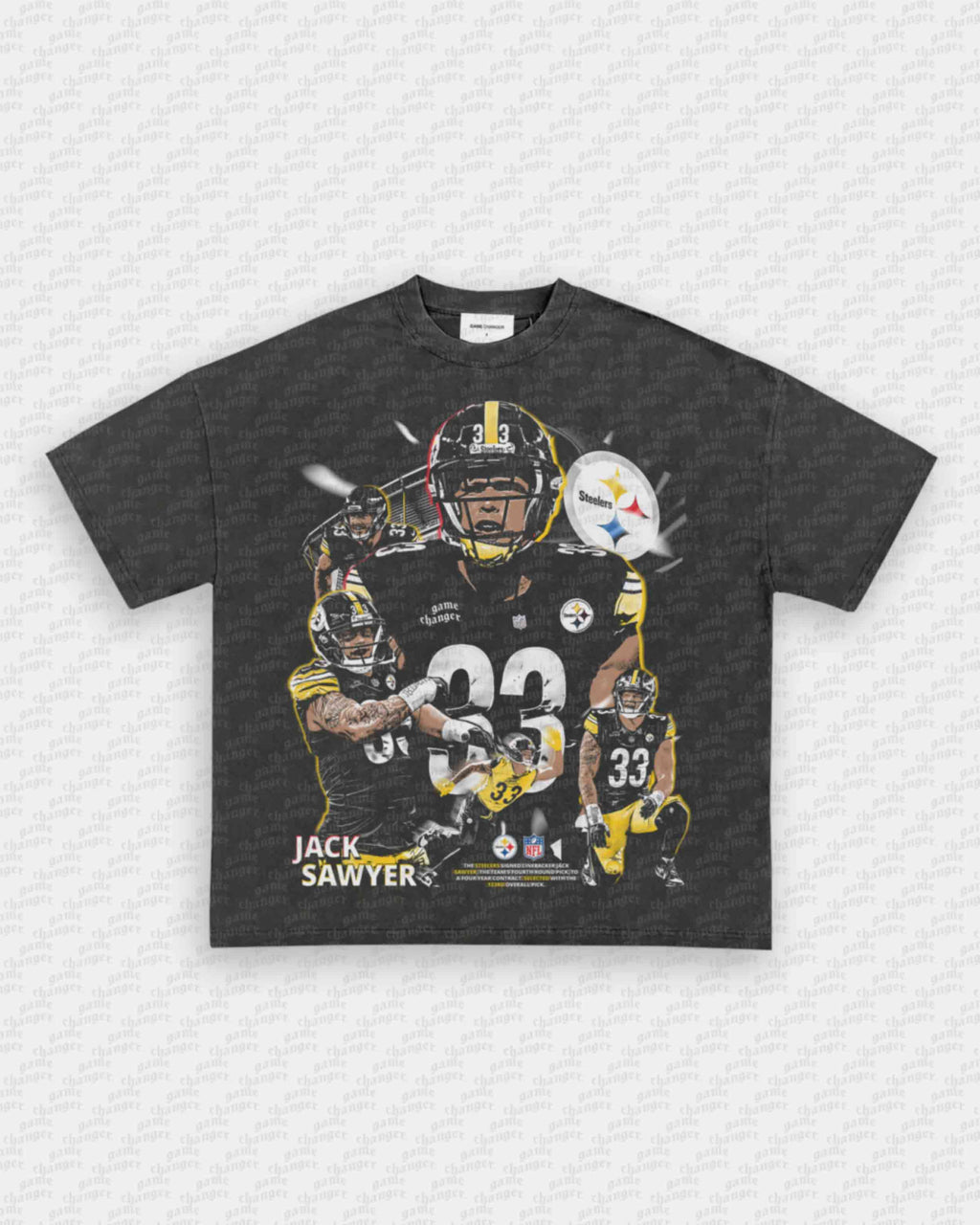 JACK SAWYER - STEELERS TEE Hoodie, Sweatshirt | CoreVibeTees.com (Image 4)