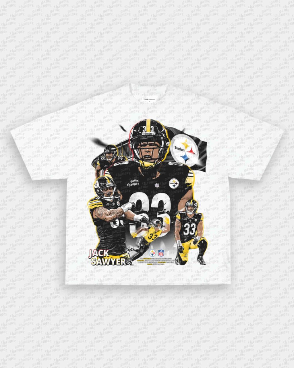JACK SAWYER - STEELERS TEE Hoodie, Sweatshirt | CoreVibeTees.com (Image 3)