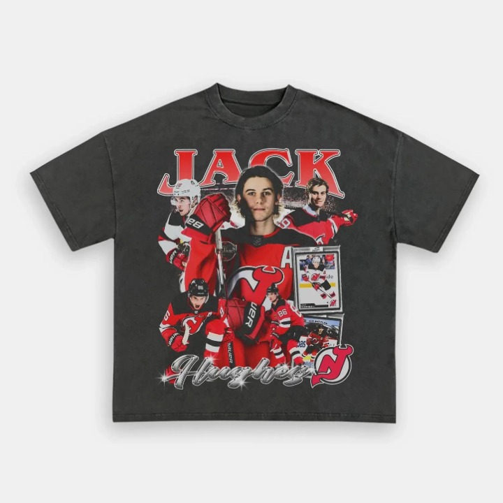 Jack Hughes TEE Hoodie, Sweatshirt | CoreVibeTees.com (Image 3)