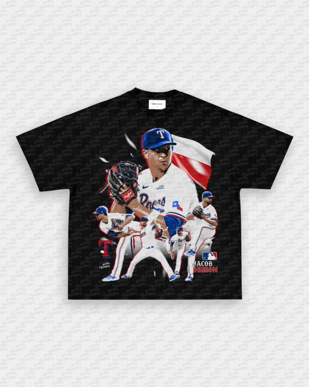 JACOB DEGROM V2 TEE Hoodie, Sweatshirt | CoreVibeTees.com (Image 1)