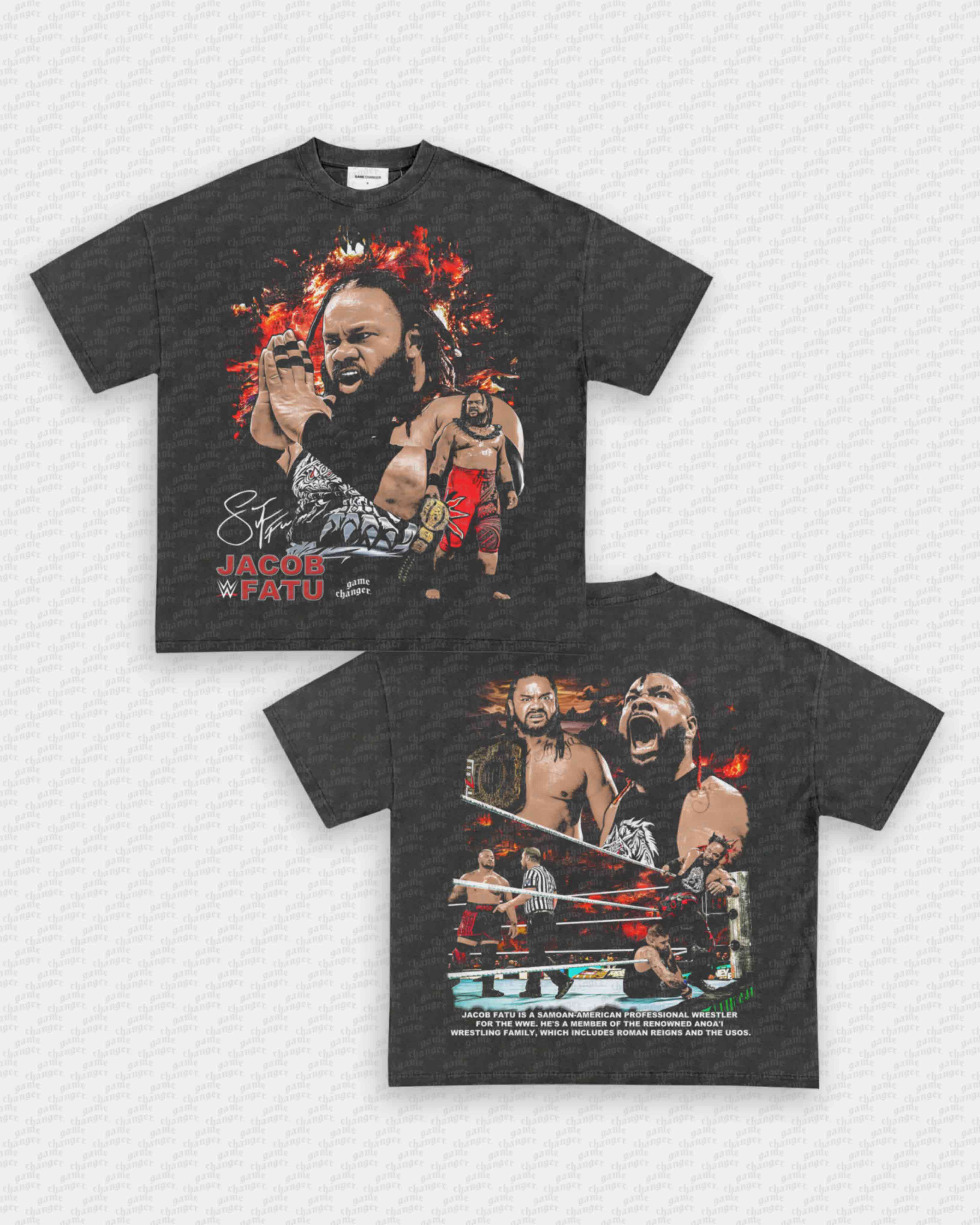 JACOB FATU V2 TEE - [DS] Hoodie, Sweatshirt | CoreVibeTees.com (Image 2)