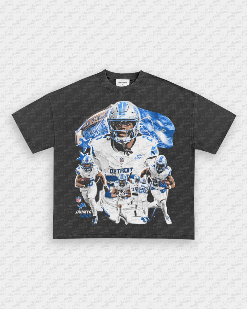 JAHMYR GIBBS V2 TEE Hoodie, Sweatshirt | CoreVibeTees.com (Image 4)