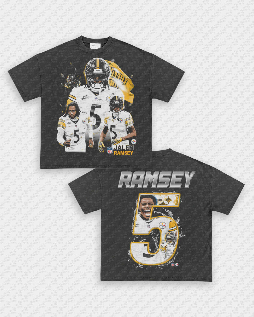 JALEN RAMSEY - STEELERS TEE - [DS] Hoodie, Sweatshirt | CoreVibeTees.com (Image 2)