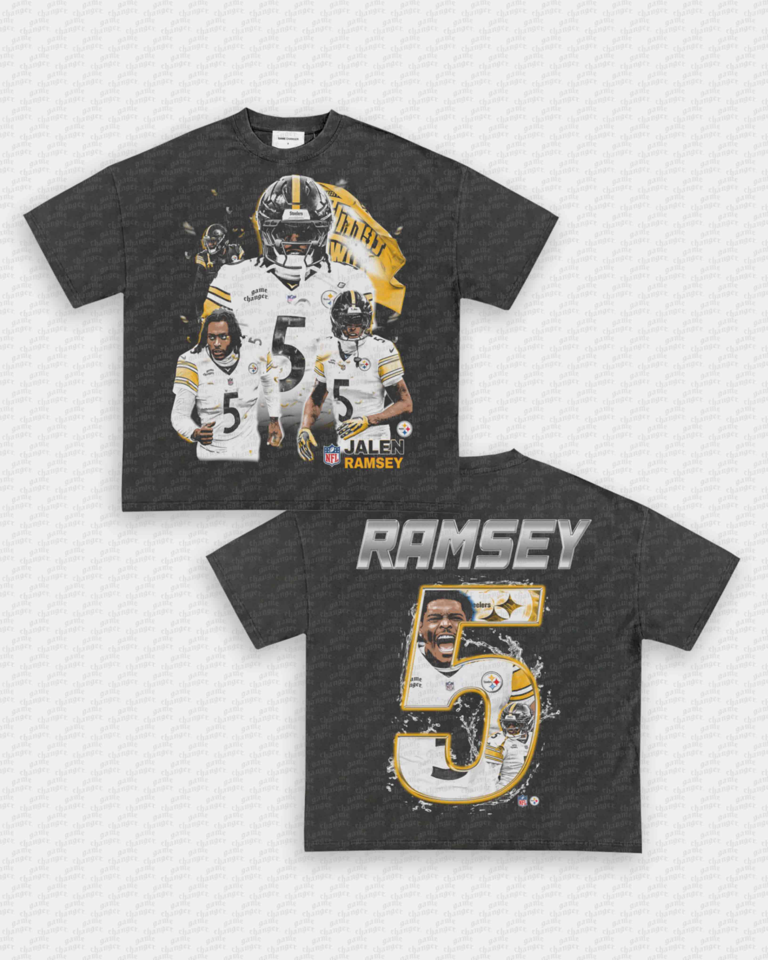 JALEN RAMSEY - STEELERS TEE - [DS] Hoodie, Sweatshirt | CoreVibeTees.com (Image 2)