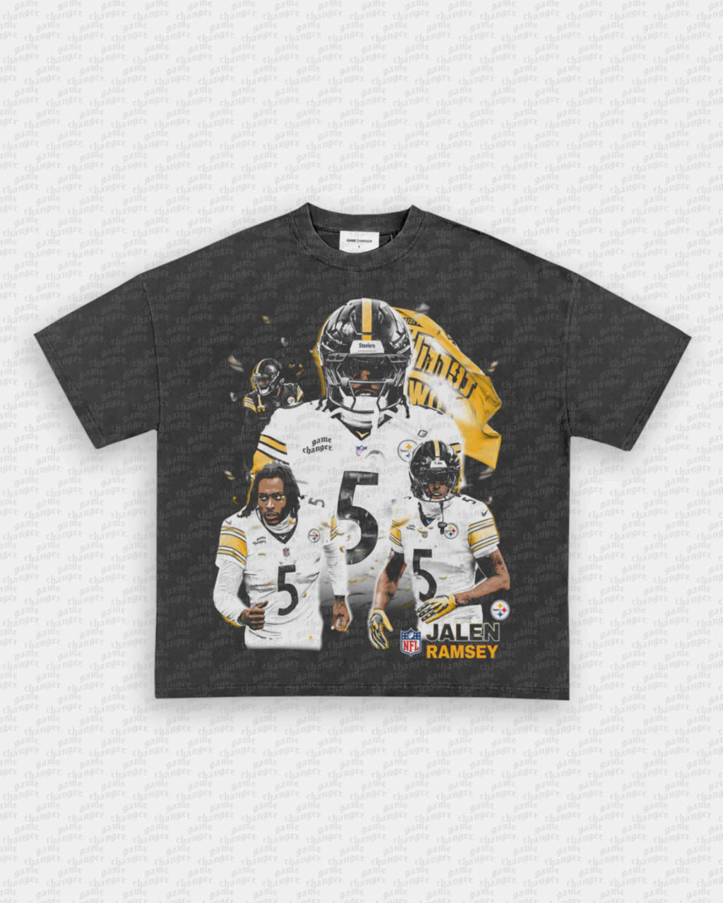 JALEN RAMSEY - STEELERS V2 TEE Hoodie, Sweatshirt | CoreVibeTees.com (Image 2)