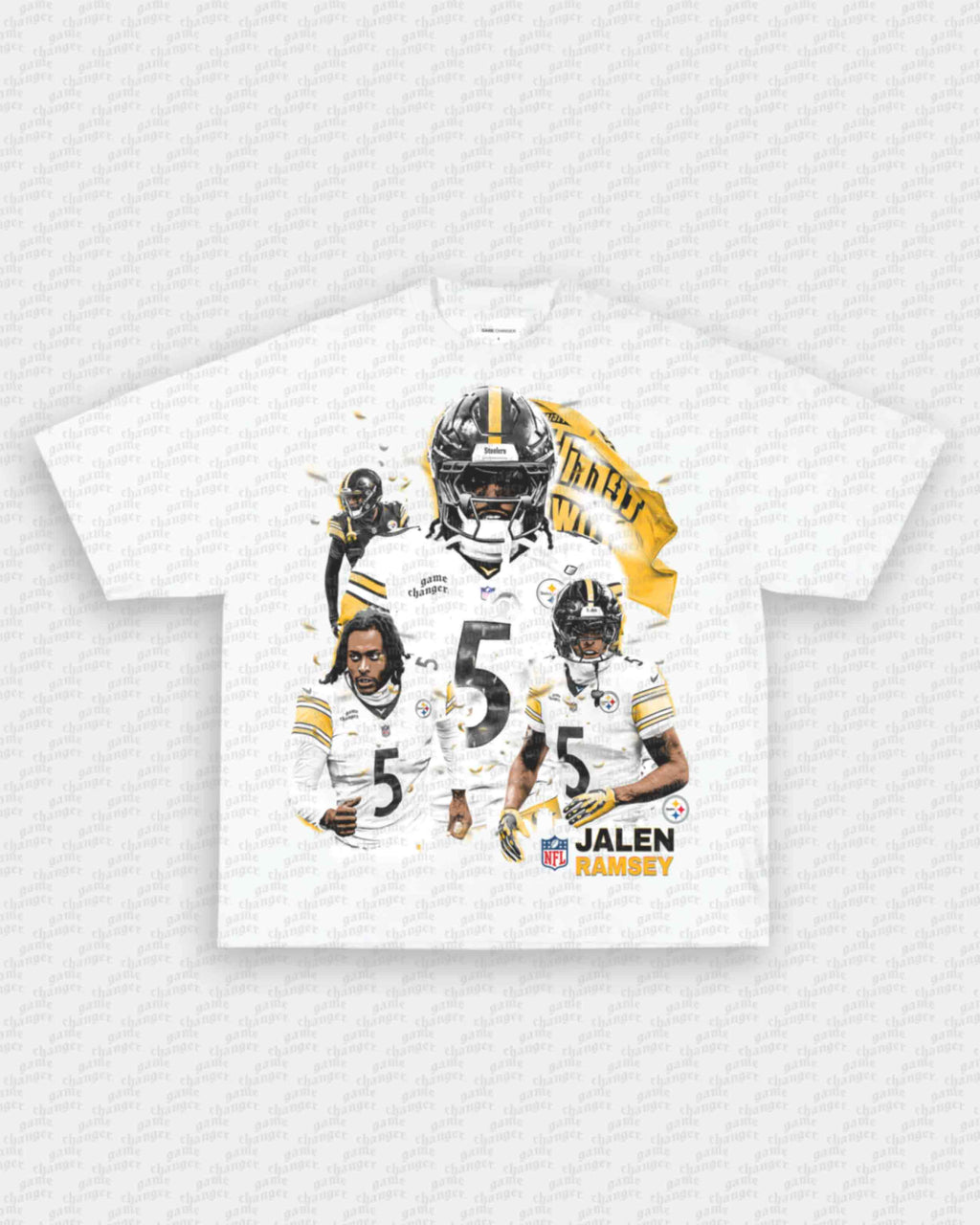 JALEN RAMSEY - STEELERS V2 TEE Hoodie, Sweatshirt | CoreVibeTees.com (Image 3)