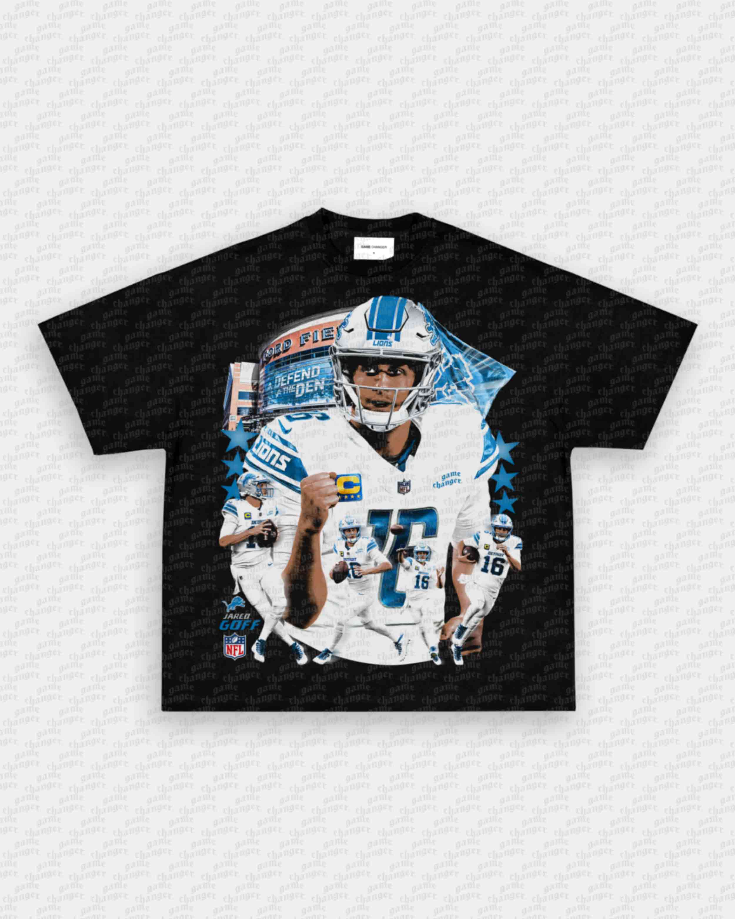 JARED GOFF V2 TEE Hoodie, Sweatshirt | CoreVibeTees.com (Image 1)