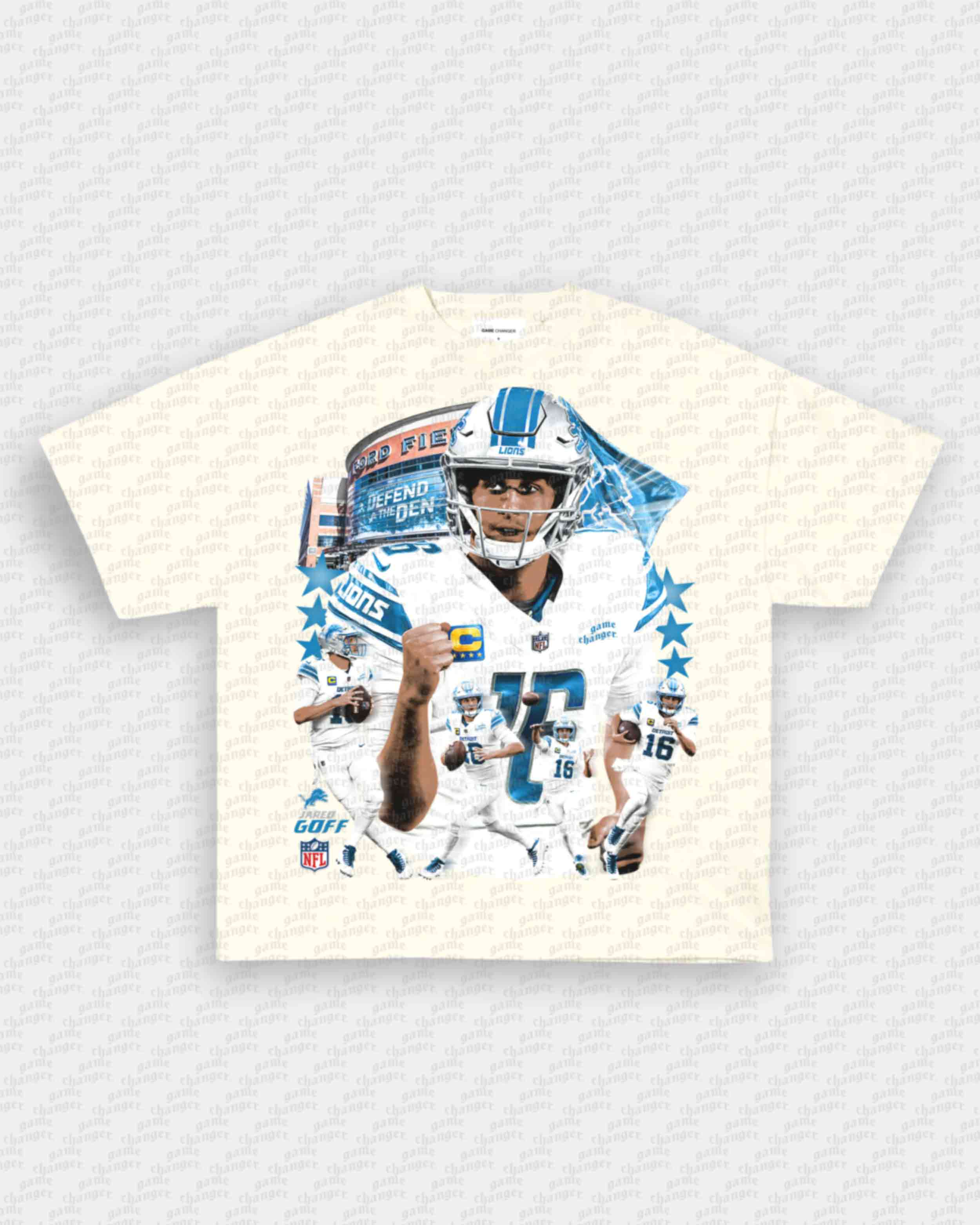 JARED GOFF V2 TEE Hoodie, Sweatshirt | CoreVibeTees.com (Image 2)